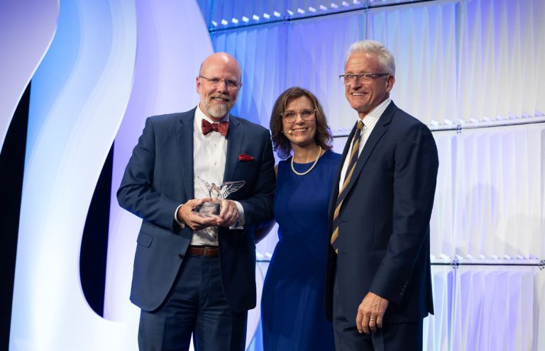 Lawson Bader Honored with Prestigious SPN Roe Award